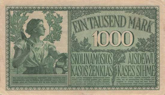 ro. 471b A 1000 Mark 1918